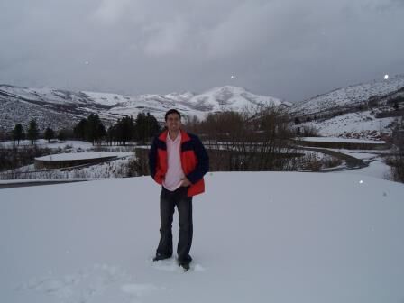 Look at Beautiful Snow fall at Salt Lake City, Utah, U.S